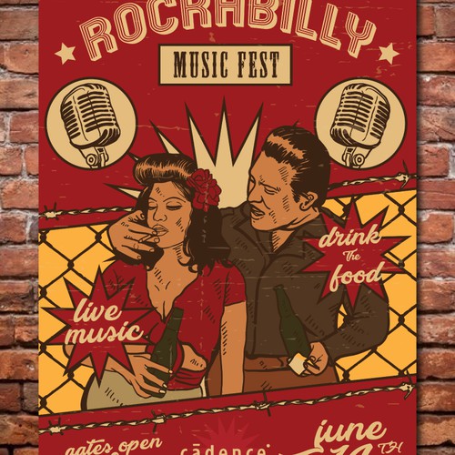 Rokabilly poster
