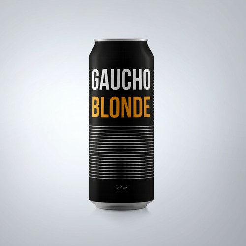 Beer label with stylish design