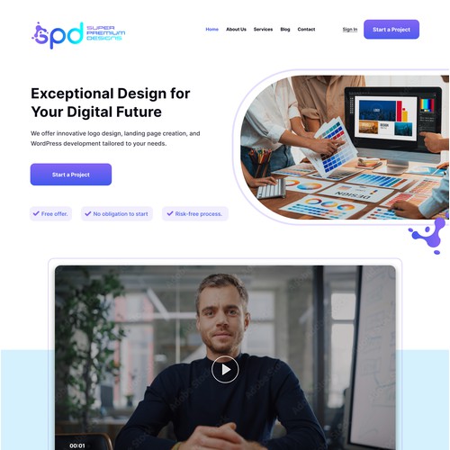 web design for industry