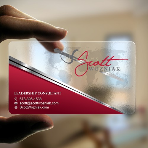 Transparent / Plastic Business Card 