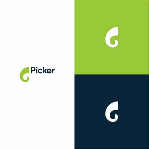 simple elephant trunk logo