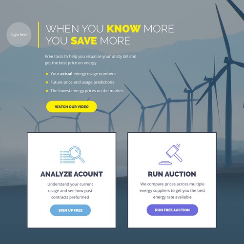 Energy website