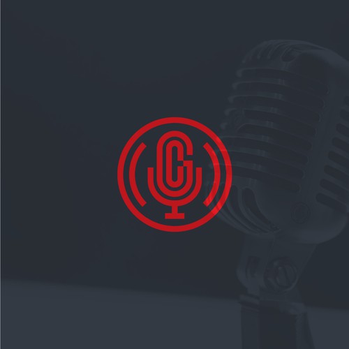 Simple Logo for Music Podcast