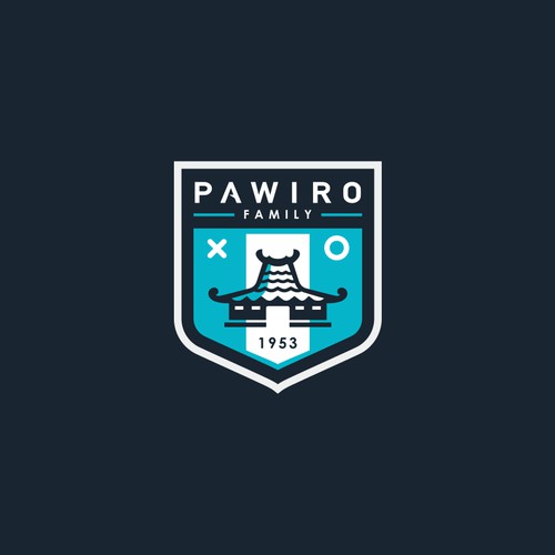 Logo shield for Pawiro sport team