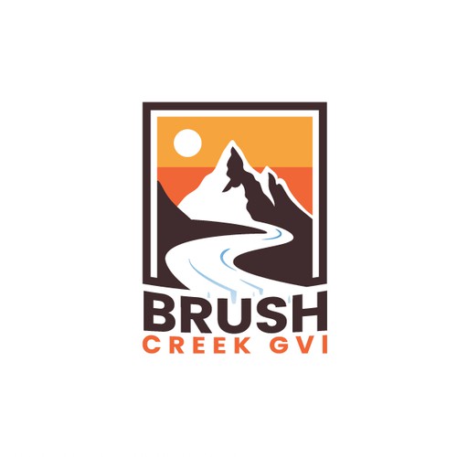 Brush Creek GVI Logo Design