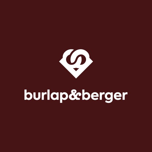 burlap and berger