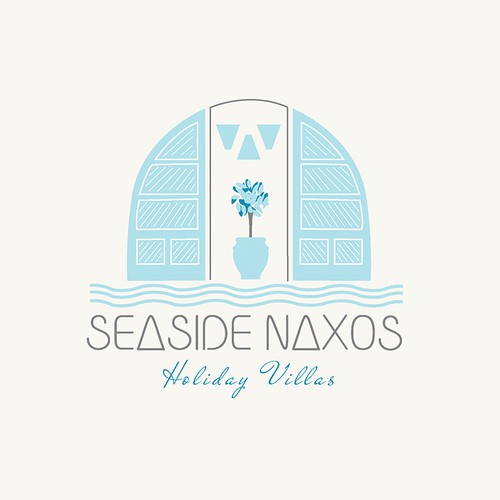 logo for seaside naxos