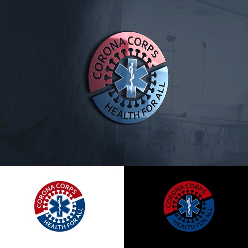 Corona Corps logo design