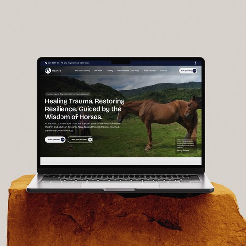 Website for a Non-Profit Organisation