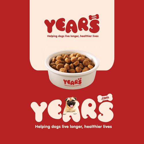 Logo for premium dog food