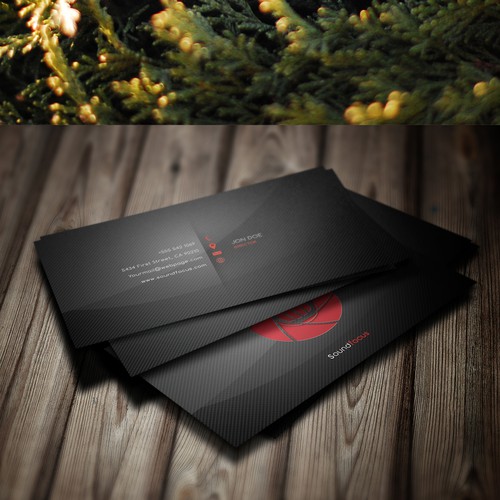 SoundFocus needs a new logo and business card