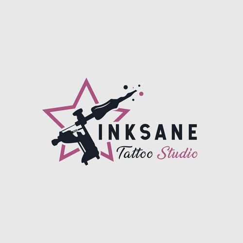 Logo for tattoo studio