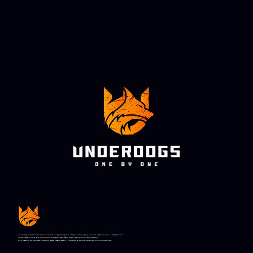 Winning Logo Concept for Underdogs