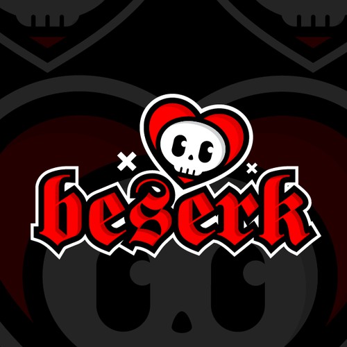 Beserk logo concept.