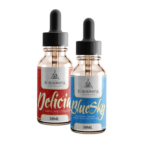 E-liquid Label Design