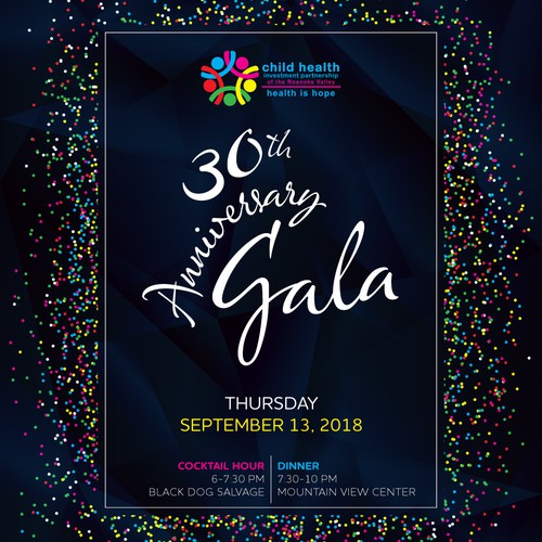 Child Health Gala Invitation