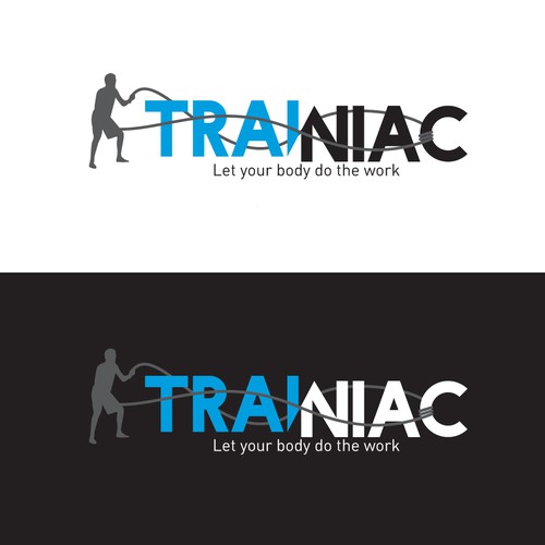 Logo for a fitness instructor