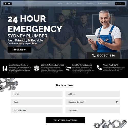 Plumbing Website