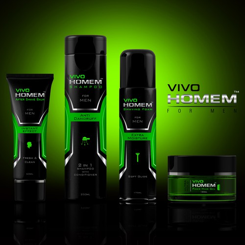 VIVO HOMEM for Men Product Label