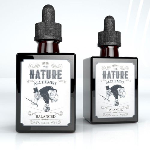 Nature Alchemist Oil Label