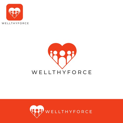 Logo for a well being company