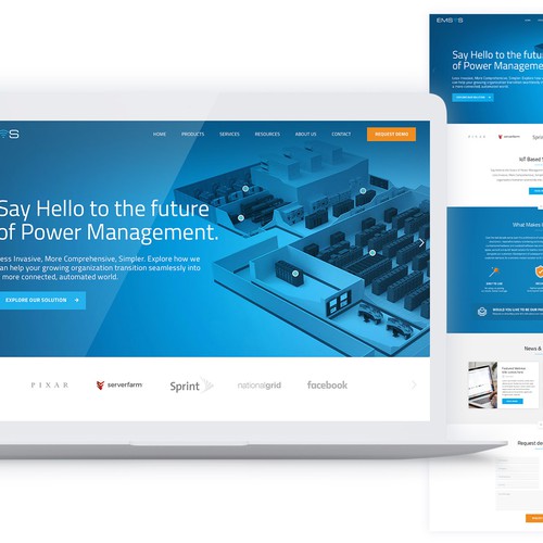 Emsys Design web design