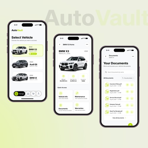 Car App design