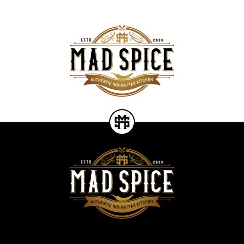 Mad Spice logo design