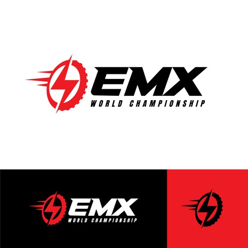 Logo design concept for EMX World Championship
