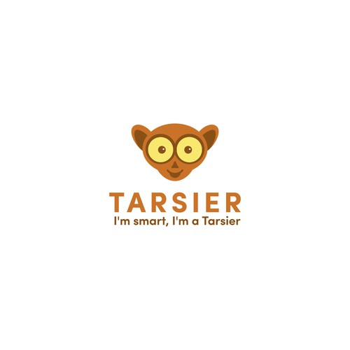 Happy smart tarsier