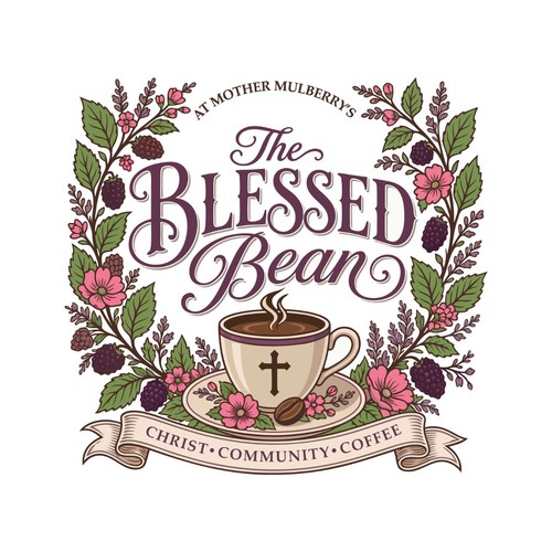 Logo design for a coffee shop.