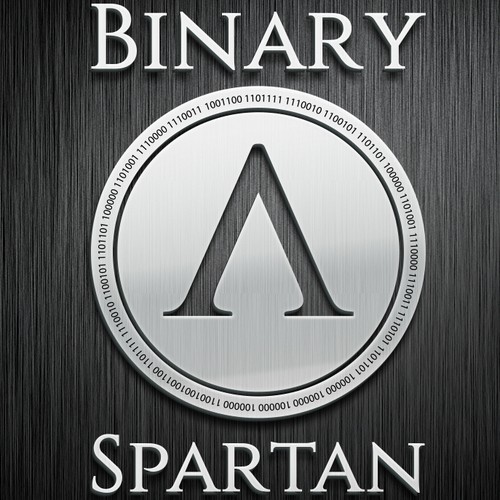 Create sharp, clean cut logo for data management company, Binary Spartan