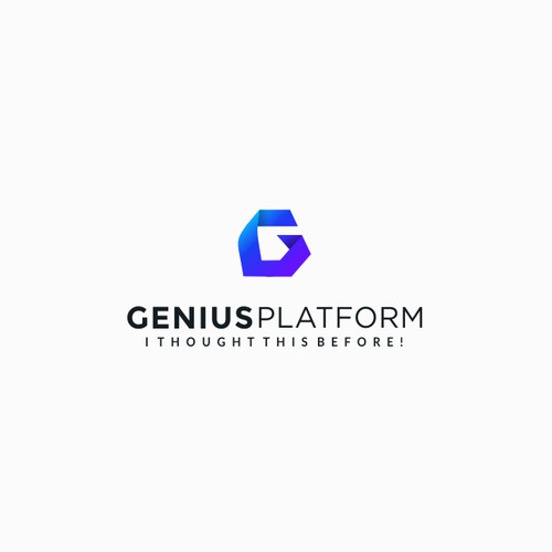 Logo for  a genius platform