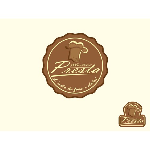 Logo per un'artista pasticciera