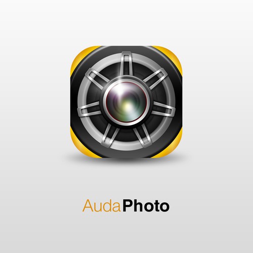 AudaPhoto Icon Apps Design Concept