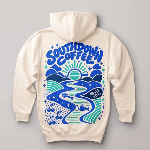 Southdown Coffee Hoodie Design