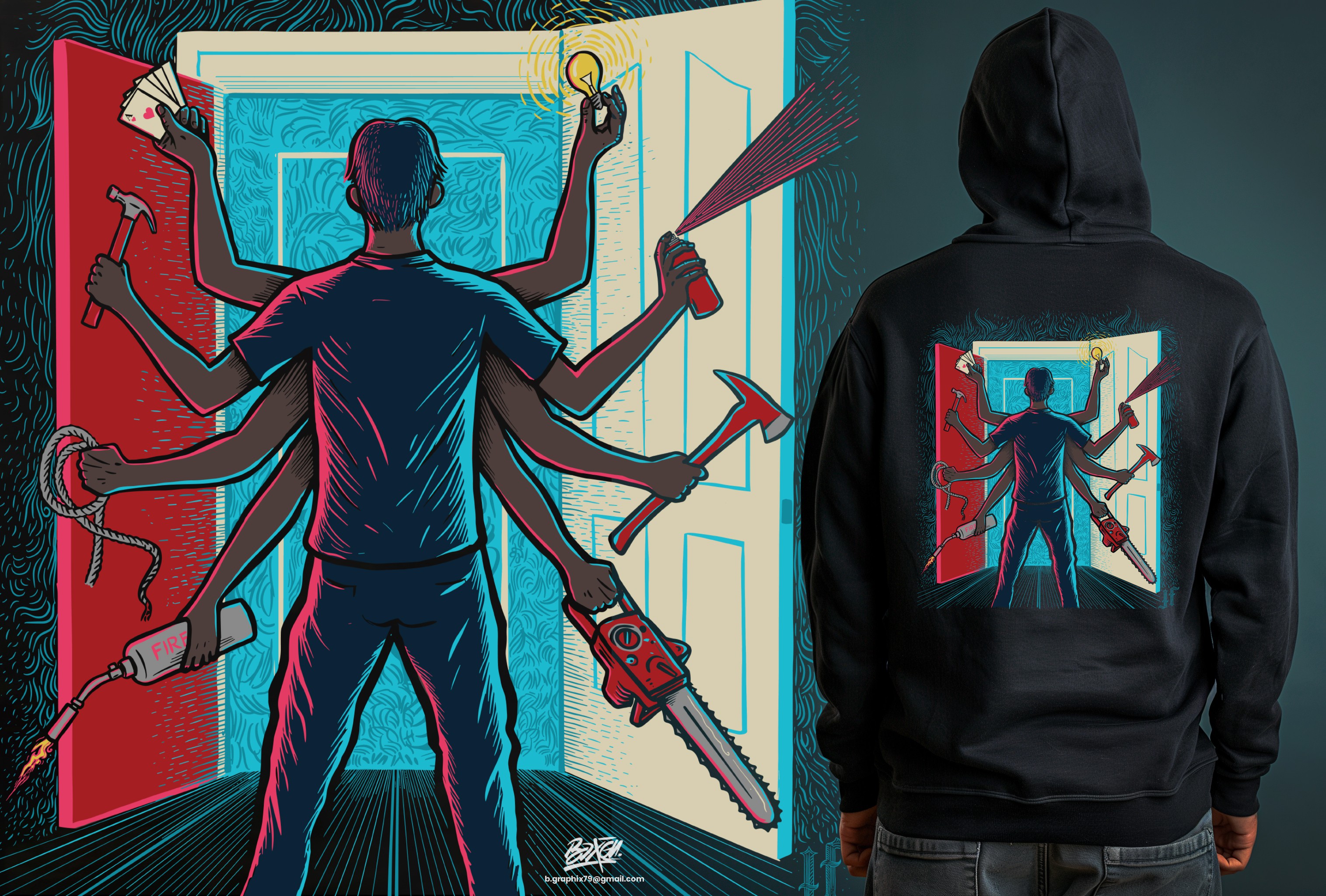 Justin Flom Shirt or Hoodie design