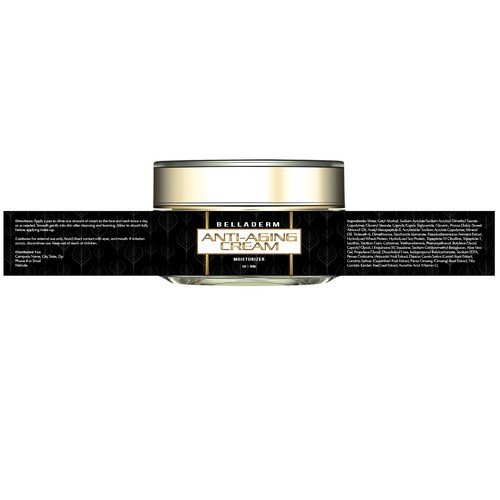 Beauty Product Label