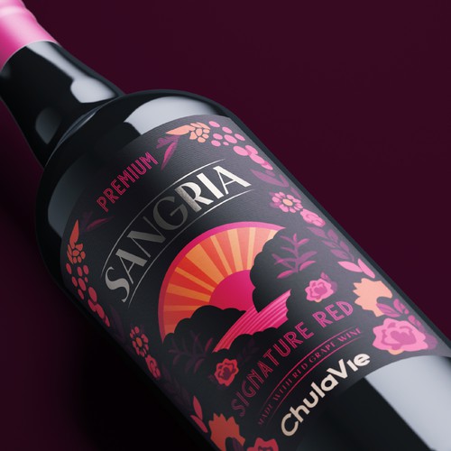 Wine Bottle Label