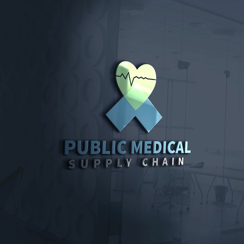 Medical Corporate Logo for Public Medical Supply Chain