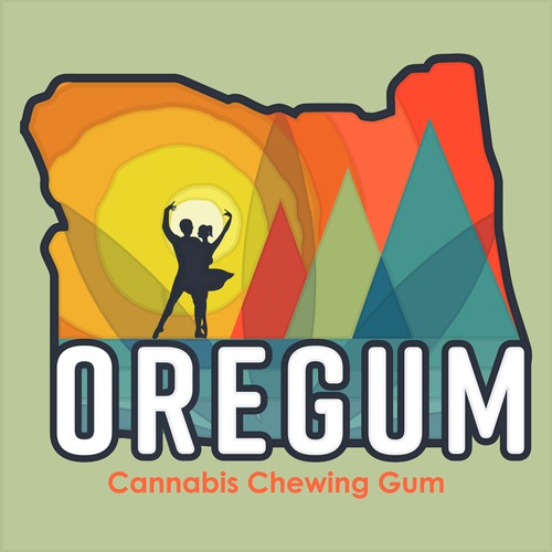 Oregum cannabis chewing gum made in Oregon