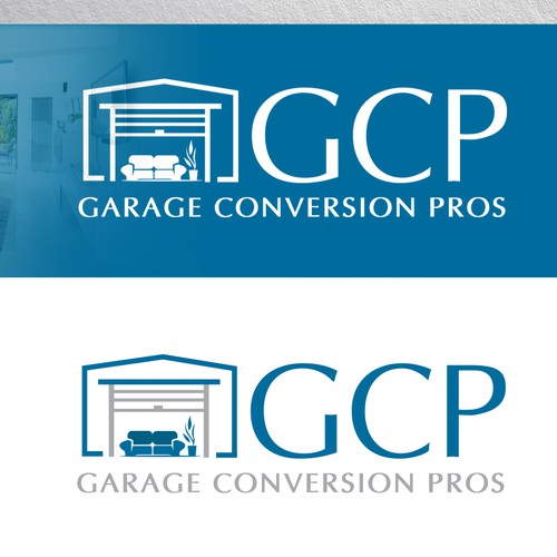Modern logo for  innovative Garage Conversion designer