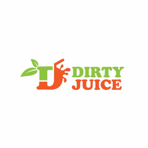 logo concept for Dirty Juice