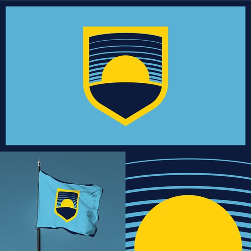 Sunrise Shield flag