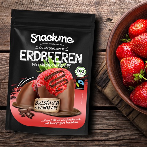 Packaging for chocolate strawberries