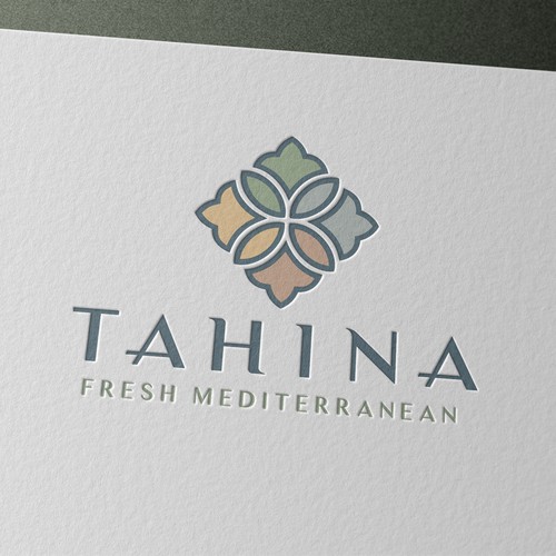 Logo concept for Mediterranean restaurant