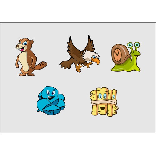 Create Phone App Character Designs
