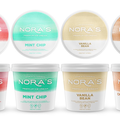 Packing Natural Ice Cream Nora's