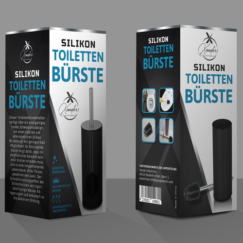 Design for toilet brush packaging