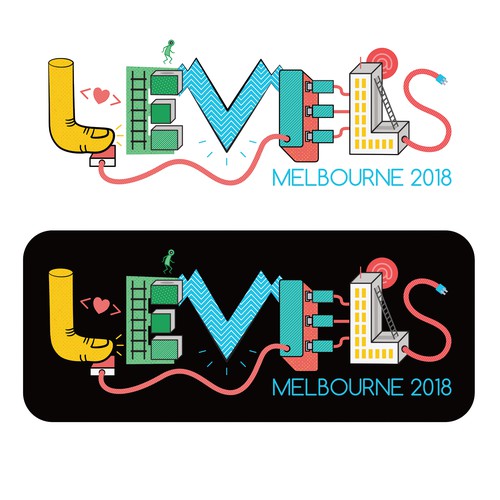 Logo for coding event